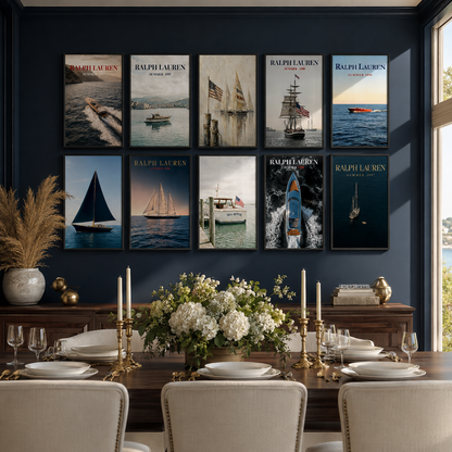 Full Collection — 10 Nautical Prints