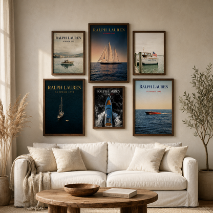Gallery Set — 6 Nautical Prints