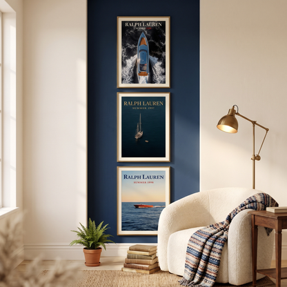 Starter Set — 3 Nautical Prints