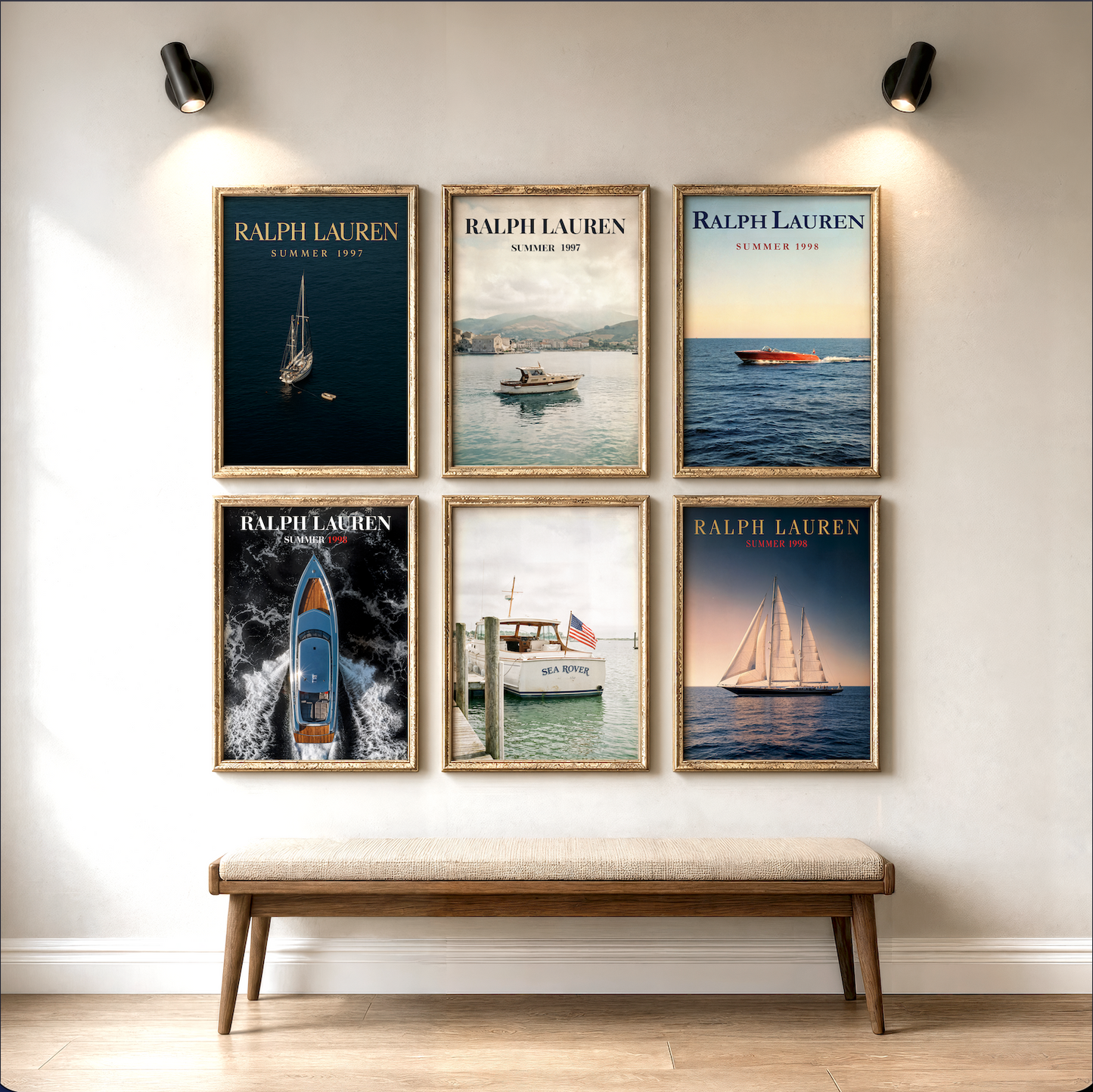 Gallery Set — 6 Nautical Prints