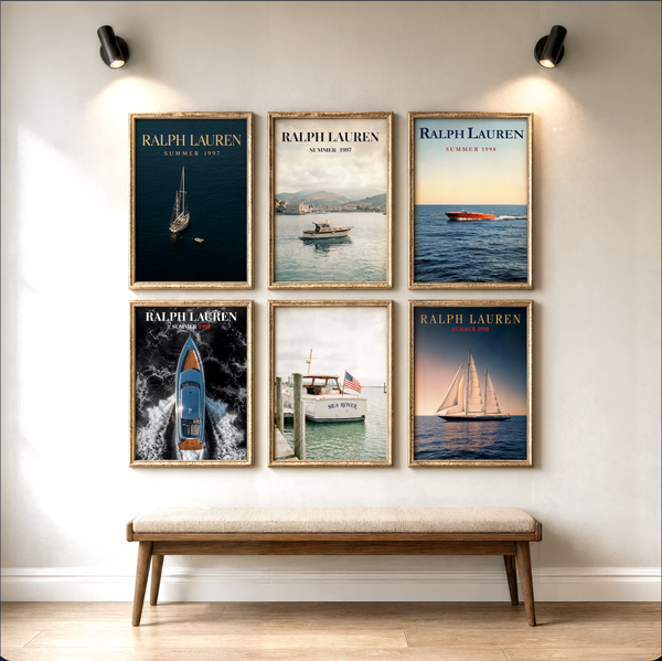 Gallery Set — 6 Nautical Prints