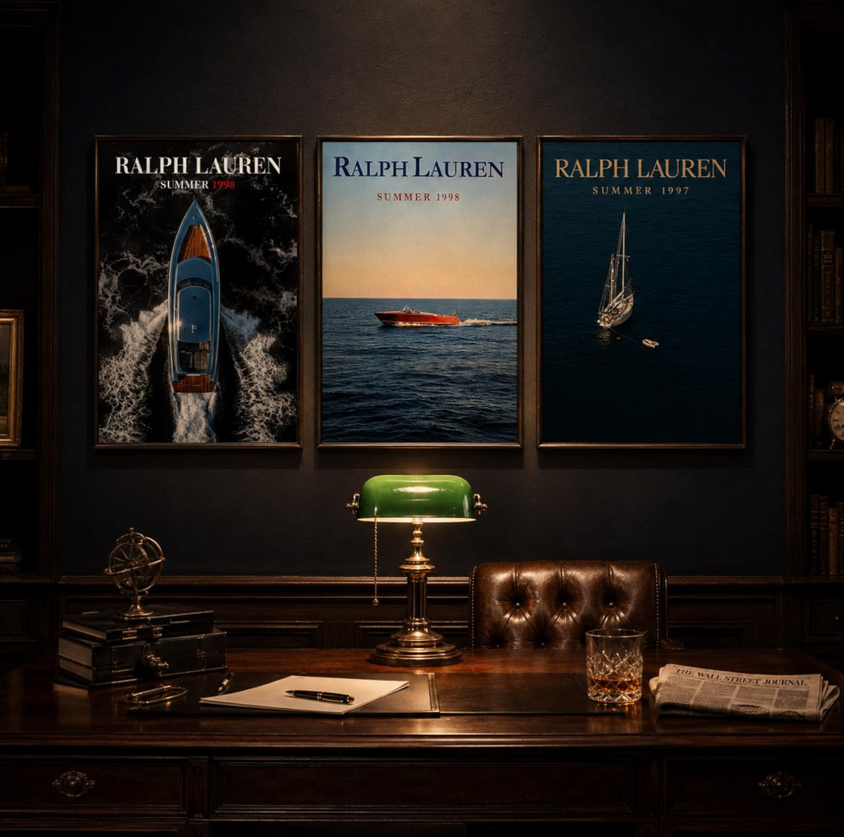 Starter Set — 3 Nautical Prints