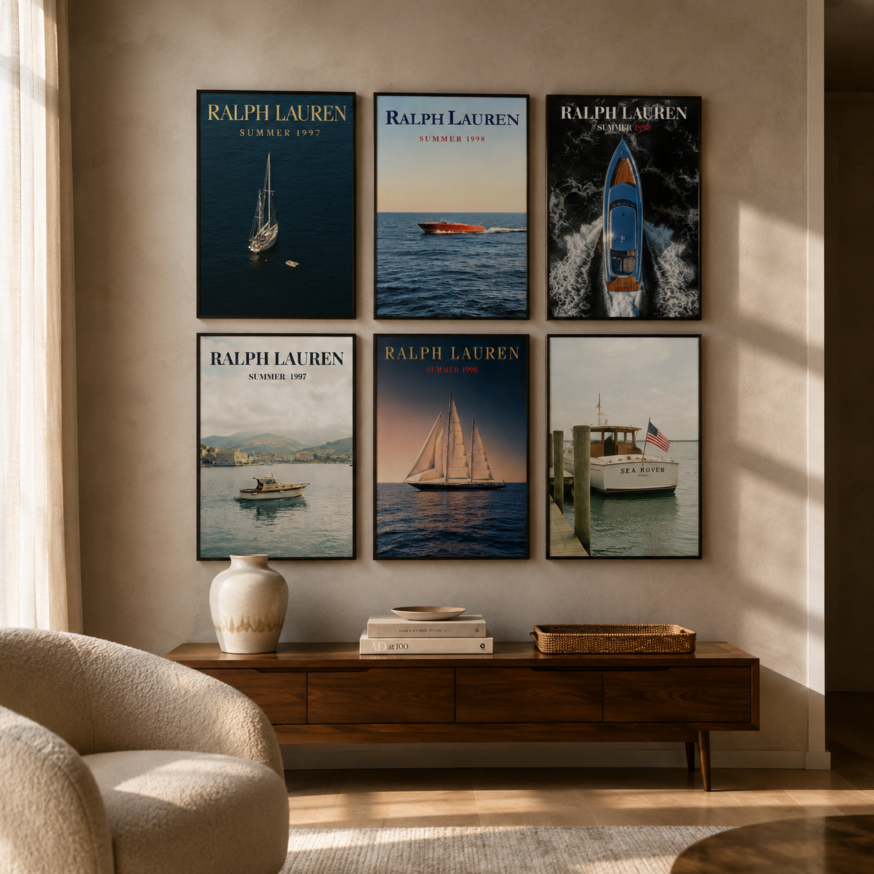 Gallery Set — 6 Nautical Prints