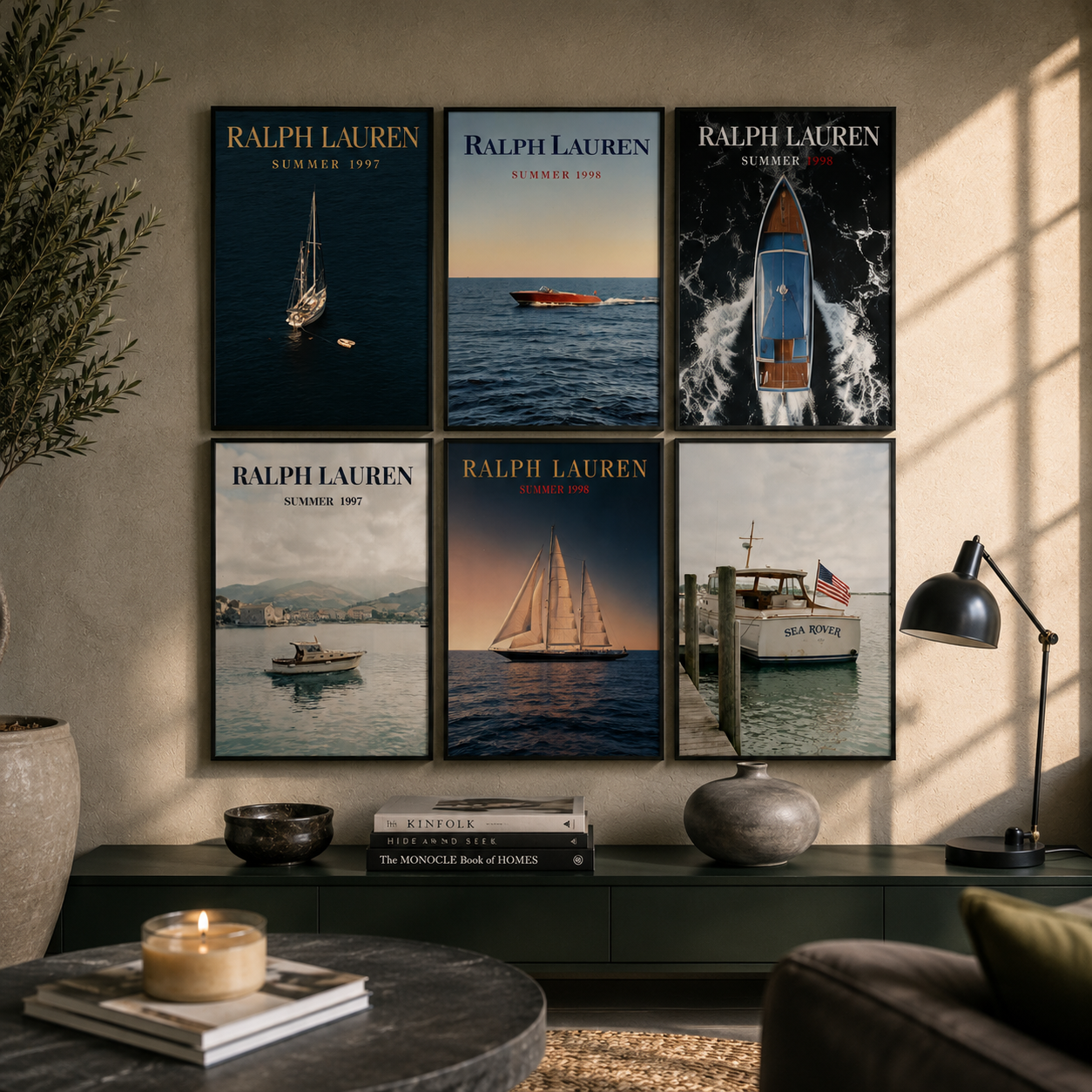Gallery Set — 6 Nautical Prints