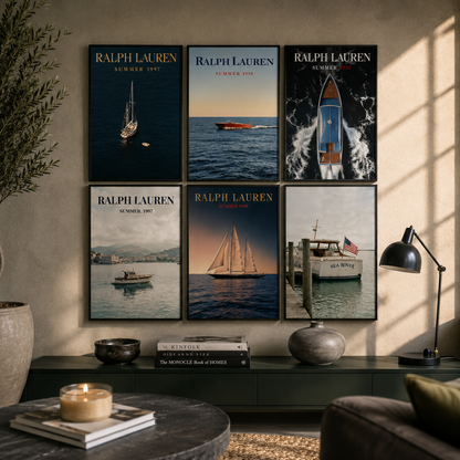 Gallery Set — 6 Nautical Prints
