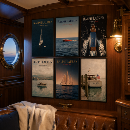 Gallery Set — 6 Nautical Prints